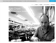 Tablet Screenshot of alichant.com